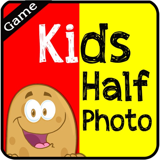 Kids Half Photo - The Animals Learning for Fun Icon