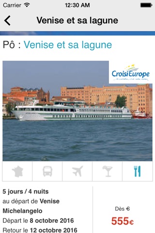 CroisiEurope Booking by Croisierenet.com screenshot 3