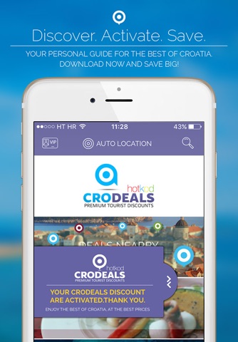 CroDeals – Croatian Premium Tourist Discount Card screenshot 2