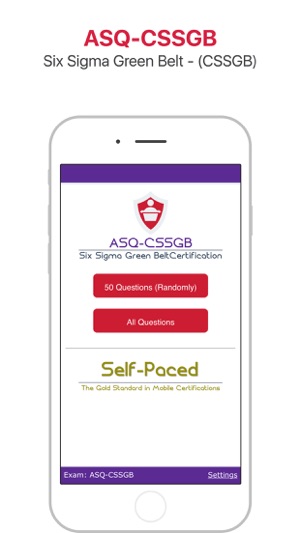 ASQ-CSSGB: Six Sigma Green Belt Certification(圖1)-速報App