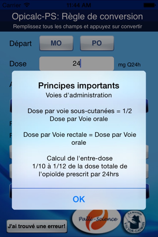 Opicalc-PS screenshot 3