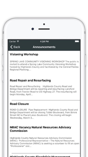 Highlands County Florida Emergency and Informational Applica(圖3)-速報App