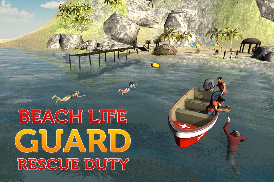 Lifeguard Rescue Boat – Sailing vessel game screenshot 4