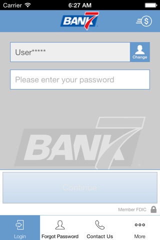 Bank7 Mobiliti screenshot 2