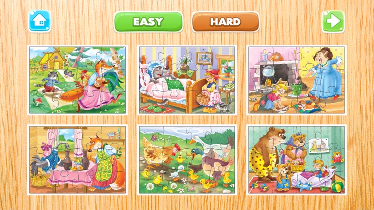 Fables Jigsaw Puzzle Games Free - Who love educational memory learning puzzles for Kids and toddlers