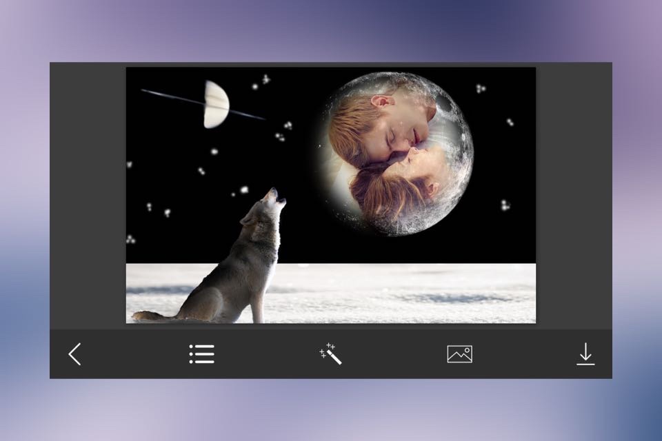 Wolf Photo Frame - Great and Fantastic Frames for your photo screenshot 4