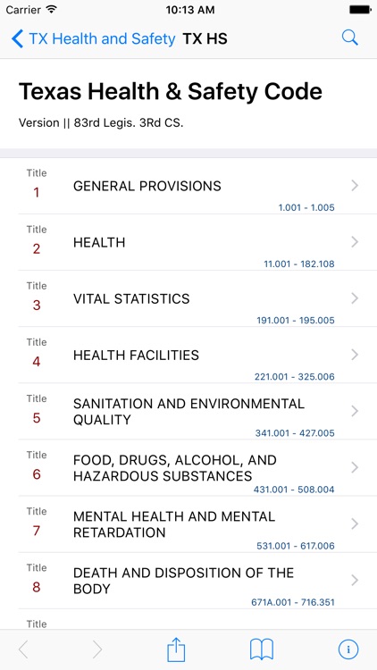 Texas Health And Safety Code (LawStack's TX Law/Statutes) By Tekk ...