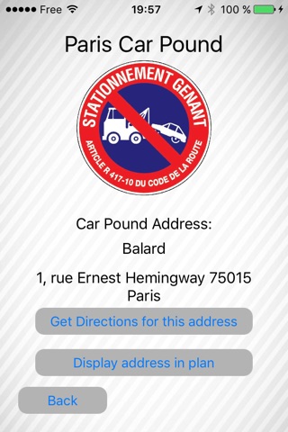 Paris Car Pound screenshot 2