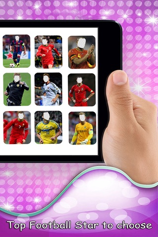 Photo Face Changer HD For UEFA Euro 2016 - Adjust your Face with Soccer Hero players screenshot 2