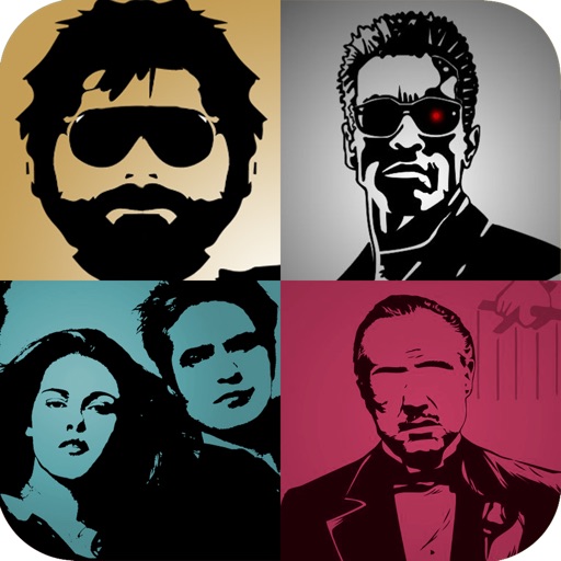 Guess the Movie Shadow Quiz (pop picture trivia guessing game) – discover the movies of the 80’s 90’s and now as you play this fun new puzzle trivia word game. Featuring cool posters of famous celebri icon