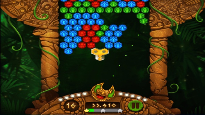 Sun Temple Bubble Match Puzzle