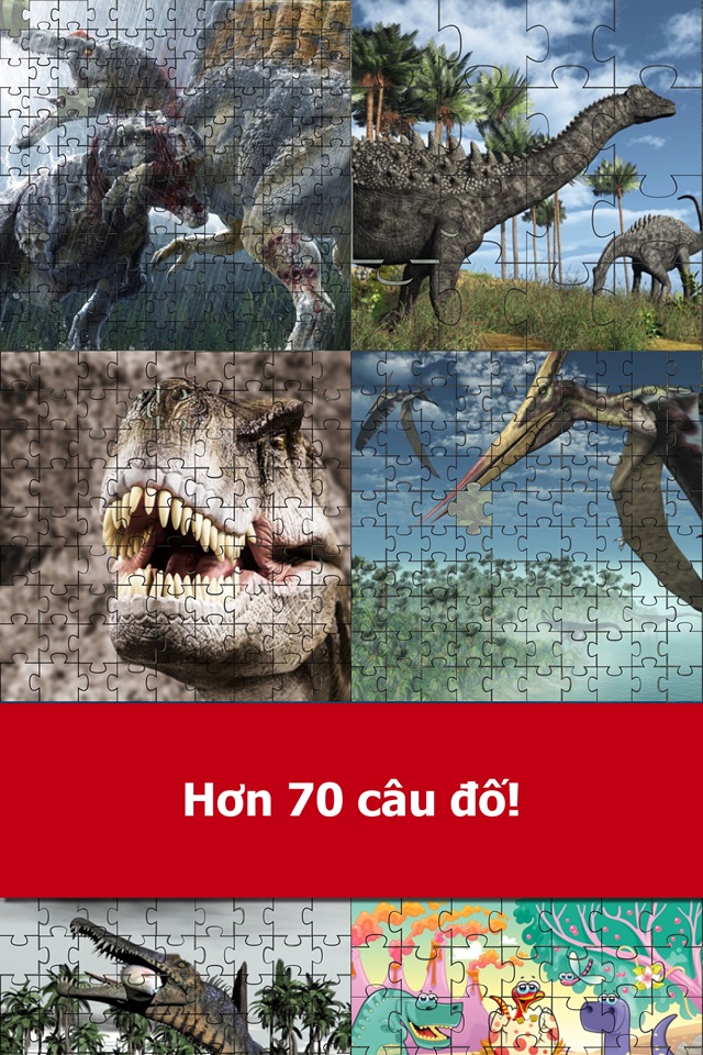 Dino Puzzles - dinosaur jigsaw puzzles screenshot 2