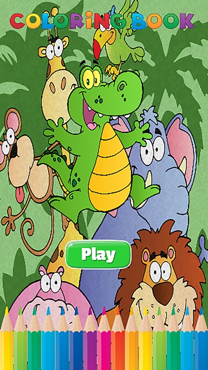 Wild Animals Coloring Book for Kids - All Pages Coloring and Painting Book Games Free HD