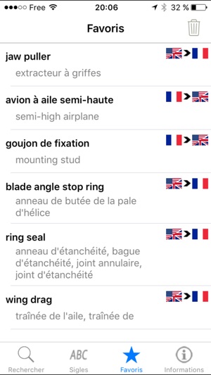 Dictionnaire aéronautique français-anglais/anglais-français (圖4)-速報App