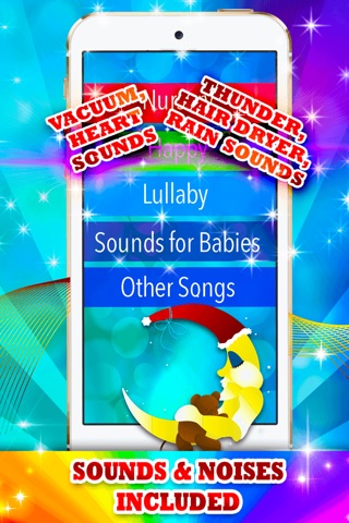 Peaceful Baby Songs: Play ambiental nature sounds while feeding your newborn screenshot 2