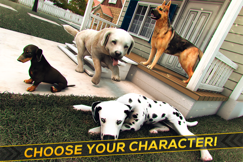 Funny Doggy | Dog Running Training Simulator Game for Free screenshot 3