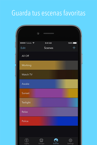 Huemote – A Fast Remote for Your Philips Hue Lights screenshot 4