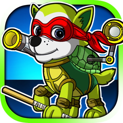 Superhero Ninja Pup - Ultimate Mutant Paw Patrol: Ninja Turtles Edition iOS App