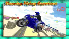 Game screenshot Flying Bike 2016 – Moto Racer Driving Adventure with Air Plane Controls hack