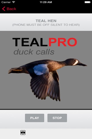 Duck Calls for Teal - With Bluetooth - Ad Free screenshot 2