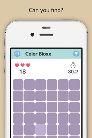 Color Bloxx - Find different color. screenshot 3