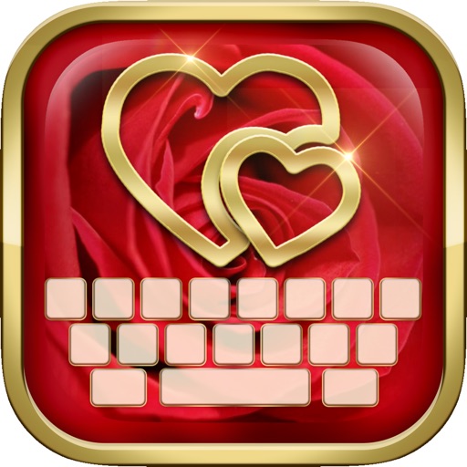 Keyboard Color & Wallpaper Love : Valentine Themes icon