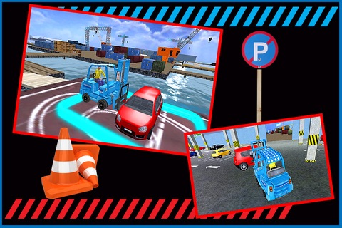 Car Parking Forklifter Sim 3D screenshot 2