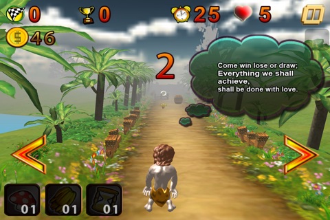 A Jungle Family Survival Run 3D - Tarzan screenshot 2