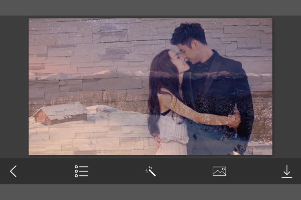 Snow Effect Photo Frame - Amazing Picture Frames & Photo Editor screenshot 3