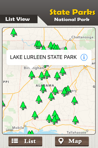 Alabama State Parks & National Parks Guide screenshot 2