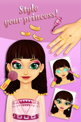 Sweet Egyptian Princess - Fashion Makeover & Kitty Styling screenshot 4