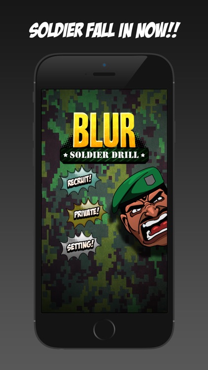 Blur Soldier Drill - Don't sabo leh!