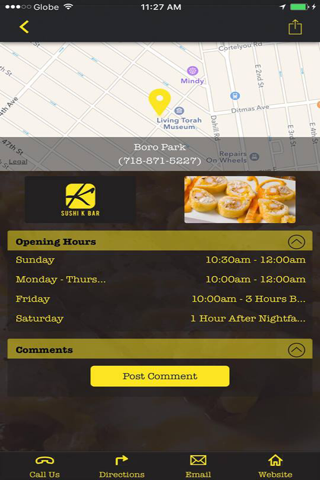 Sushi K Bar - Order Kosher Sushi from our locations in Brooklyn, New York screenshot 3