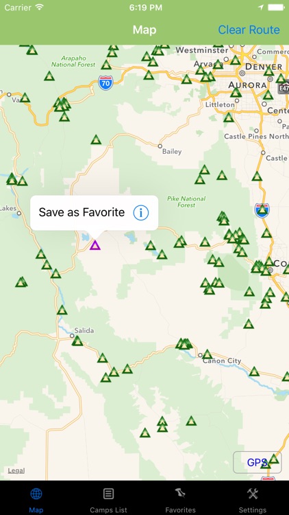 Colorado – Camping & RV spots