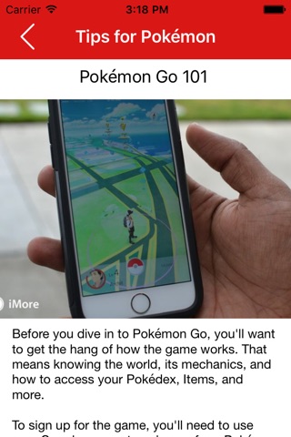 Tips For Pokemon Go 2016 screenshot 3