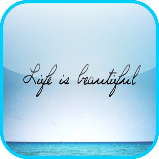 Beautiful Phrases Life Quotes Wallpaper icon