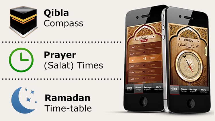 Islamic Qibla - Muslim Prayer Times, Athan Ramadan