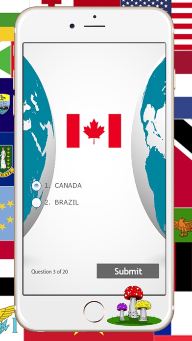 National Country Flags of The World Map Quiz 1.0.2 IOS -