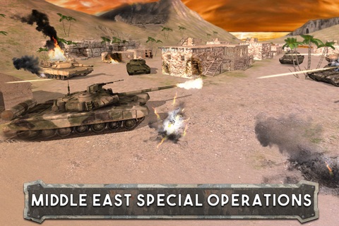 Tank Battle: Army Warfare 3D Full - Join the war battle in armored tank! screenshot 4