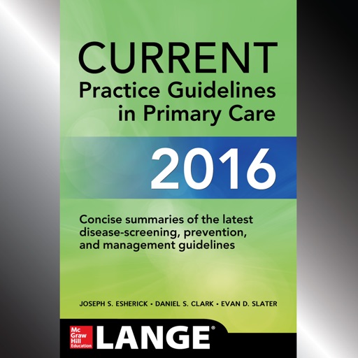 CURRENT Practice Guidelines in Primary Care 2016 icon