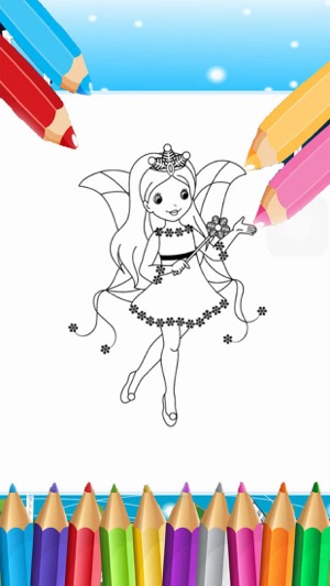 Draw Princess: Book Paint Color(圖1)-速報App