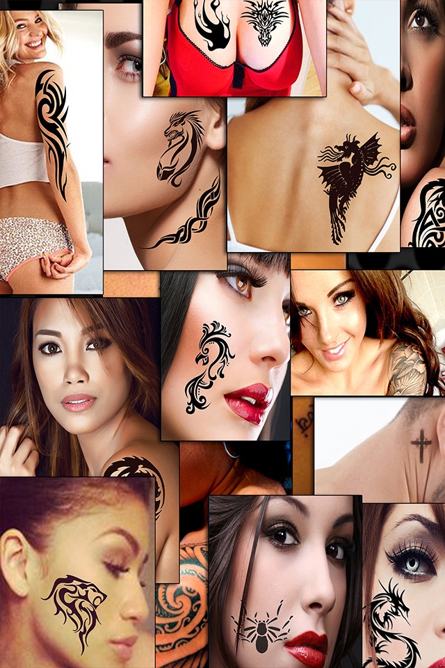 Virtual Tattoo App -Add Tattoos To Your Own Photos and Pictures screenshot 4