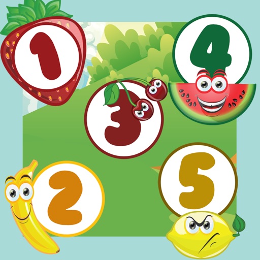 123 Counting in the Garden: Kids Education Games Icon