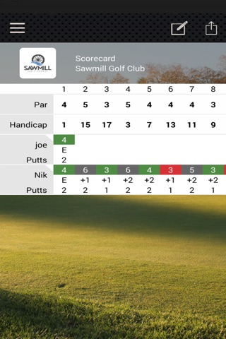 Sawmill Golf screenshot 3