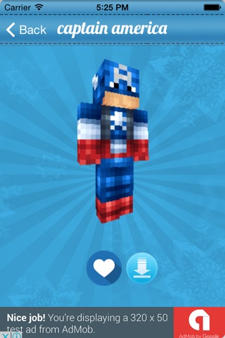Superhero Skins for Minecraft PE Free screenshot 3