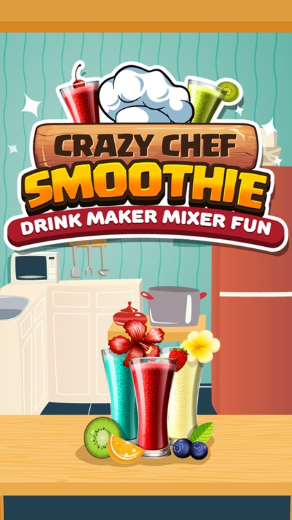 Crazy Chef Smoothie - Ice Fizzy Slushy Drink Maker