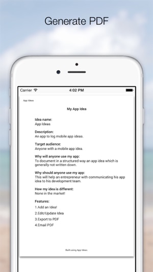 App Ideas - Document your mobile app ideas now!(圖5)-速報App