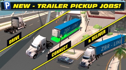 TRAILER TRUCK PARKING WITH REAL CITY TRAFFIC CAR DRIVING SIM 1.0 IOS