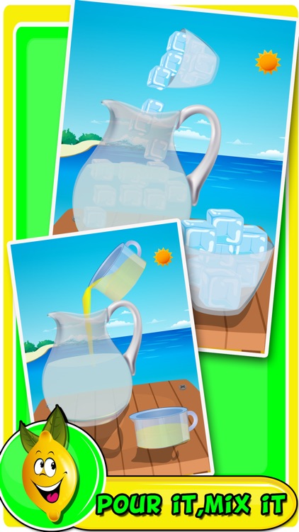 Lemonade Maker- Make Cold drinks for Girls & boys screenshot-3