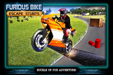Furious Bike Escape Stunts screenshot 2